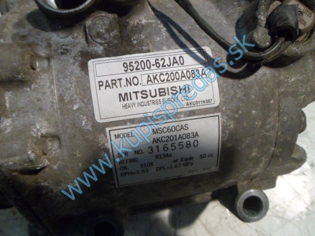 kompresor klimatizácie na suzuki sx4 1,6i 16V, 95200-62JA0